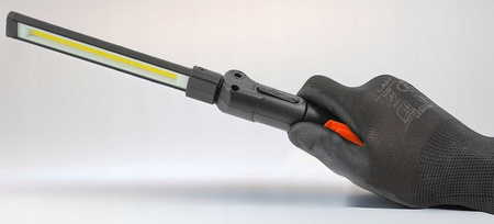 VERKE V87515 LAMPKA WARSZTATOWA ROBOCZA LED COB LATARKA AKUMULATOROWA Z MAGNESEM HAK USB