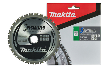 MAKITA B-47036 TARCZA TNĄCA SPECJALIZED 150x20MM 32Z