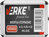 VERKE V05052 ZESTAW WIERTEŁ STOPNIOWYCH STOŻKOWYCH 3 szt.