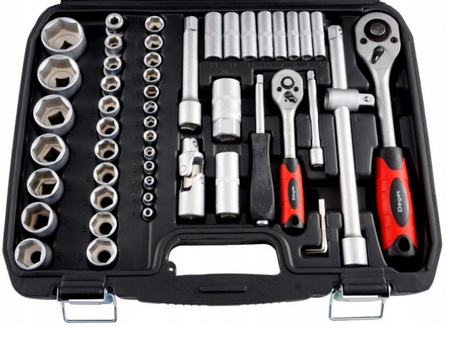 VERKE V39053 KLUCZE NASADOWE 108 SZTUK ZESTAW WALIZKA