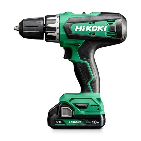 HiKOKI DV18DF WKRĘTARKA UDAR 18V + 2x2,0Ah WALIZKA