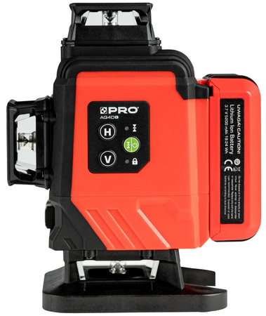 PRO AQ4DG LASER KRZYŻOWY 4x360° ZIELONY + STATYW + BATERIA