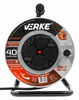 VERKE V70021 PRZEDŁUŻACZ ZWIJANY 3x2,5mm 40m 4 GNIAZDA