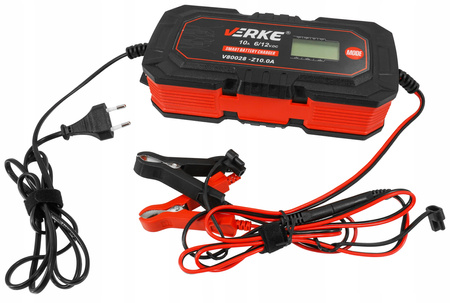 VERKE PROSTOWNIK ŁADOWARKA AKUMULATORA 6V 12V 10A