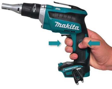 MAKITA DFS452RFE WKRĘTARKA DO PŁYT GK 18V 2x3,0Ah