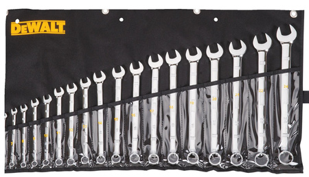 DeWALT DWMT19237 KLUCZE PŁASKO-OCZKOWE 6-24 mm