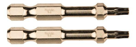 MAKITA B-28232 BITY MAGNETYCZNE TORX T15 IMPACT GOLD 2 SZT