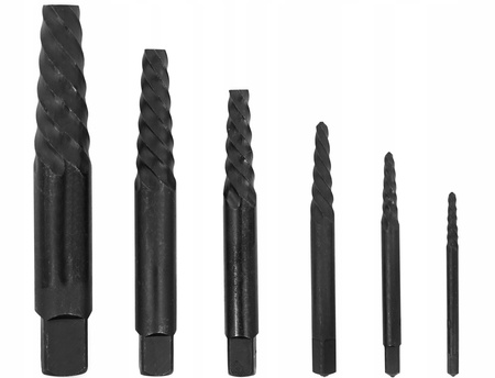 VERKE V86485 WYKRĘTAKI DO ZERWANYCH ŚRUB 6+6 SZT