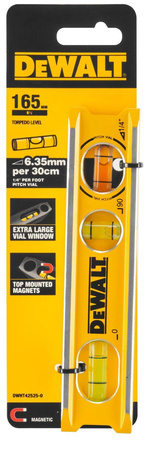 DeWALT DWHT42525 POZIOMICA TORPEDO PŁASKA 165 mm