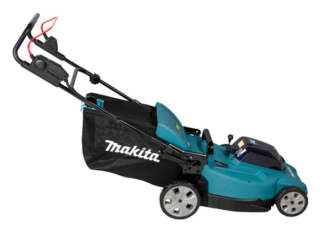 MAKITA DLM480CT2 AKUMULATOROWA KOSIARKA LXT® 2×18V • 480 MM • KOSZ 62 L