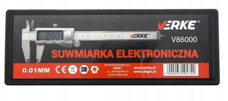 VERKE V86000 SUWMIARKA ELEKTRONICZNA CYFROWA 150mm 0,02mm