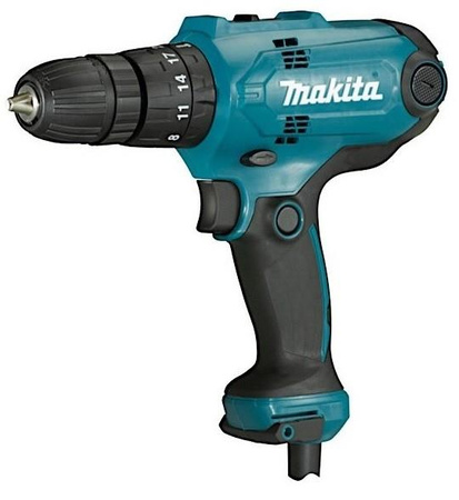 MAKITA HP0300 Wiertarko-Wkrętarka + OSPRZĘT 217 szt