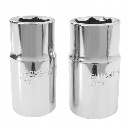 VERKE V81268 TELESKOPOWY KLUCZ DO KÓŁ 17, 19, 21, 23 mm