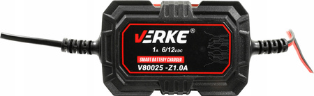 VERKE V80025 PROSTOWNIK ŁADOWARKA AKUMULATORA 6V 12V 1A
