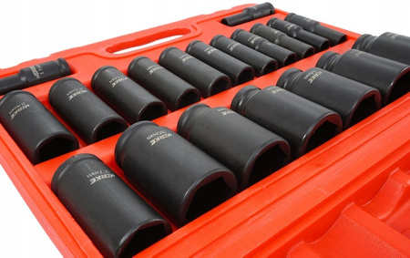 VERKE V39463 ZESTAW NASADEK UDAROWYCH 1/2" 10-38mm