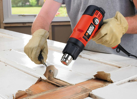 BLACK DECKER KX2200K OPALARKA 2000W 645°C + OSPRZĘT + WALIZKA