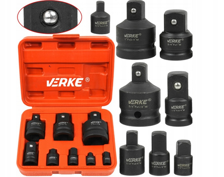 VERKE V39452 ZESTAW REDUKCJI UDAROWYCH 8 SZTUK