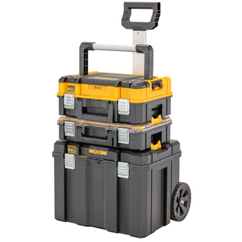 DeWALT DWST83411-1 ZESTAW TRZECH SKRZYŃ NA KOŁACH IP54