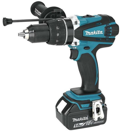 MAKITA DHP458RTJ WKRĘTARKA 18V UDAR 91Nm + 2x5,0Ah