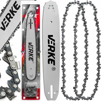 VERKE D1565 PROWADNICA 2 ŁAŃCUCHY DO PIŁY 15 38cm