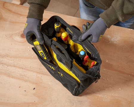 STANLEY 1-93-330 TORBA NARZĘDZIOWA 12" ZAMYKANA NA ZAMEK