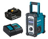 MAKITA RADIO DMR110N + BATERIA BL1830 + ŁADOWARKA DC18SD