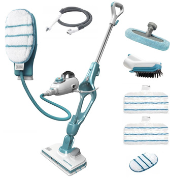 BLACK DECKER MOP PAROWY 11w1 Z RĘKAWICĄ PAROWĄ