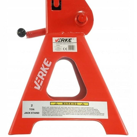 VERKE V80092 PODSTAWKI WARSZTATOWE KOBYŁKI 2T (PARA) RED