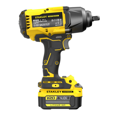 STANLEY FATMAX SFMCF940M1 KLUCZ UDAROWY 1/2" 949Nm V20 + 4Ah + ŁADOWARKA + TORBA
