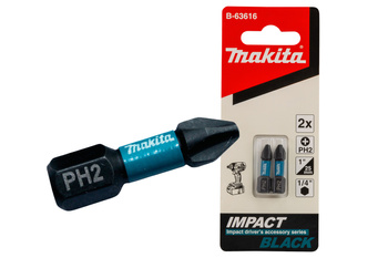 MAKITA B-63616  KOŃCÓWKA WKRĘTAKOWA PH2-25MM 2SZT IMPACT