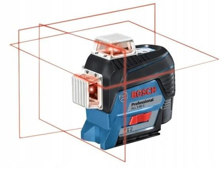 BOSCH Laser krzyżowy GLL 3-80 C + statyw BT150