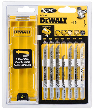 DeWALT DT2296 ZESTAW BRZESZCZOTÓW XPC DREWNO 10pc