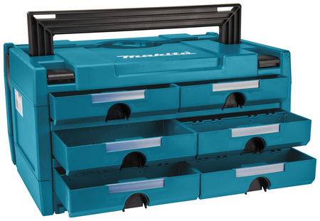 MAKITA P-84333 SKRZYNKA WALIZKA MAKPAC ORGANIZER Z SZUFLADAMI 3x2