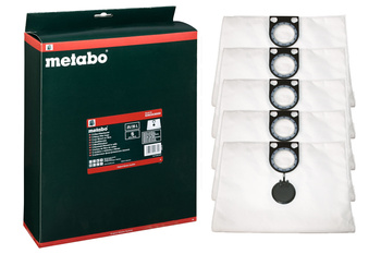 METABO 630343000 WORKI FILTRUJĄCE Z FLIZELINY – 25/35 L - 5 szt.