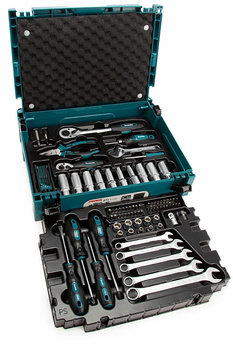 MAKITA E-11542 ZESTAW NARZĘDZI RĘCZNYCH 87 SZT - MAKPAC