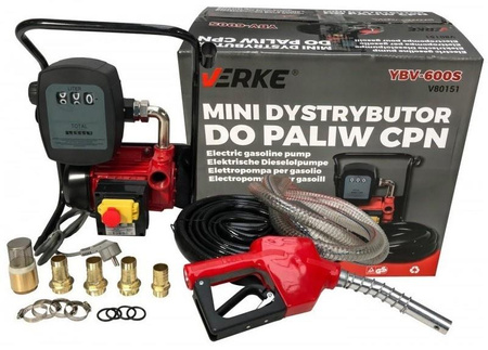 VERKE V80151 DYSTRYBUTOR PALIWA SAMOZASYSAJĄCY YBV-600S