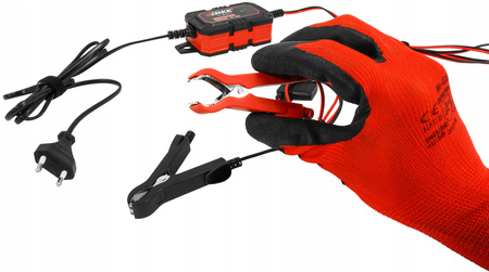 VERKE V80025 PROSTOWNIK ŁADOWARKA AKUMULATORA 6V 12V 1A