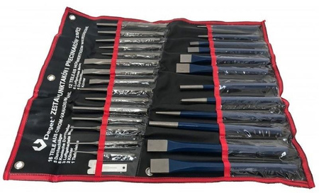 VERKE V87000 PRZECINAKI PUNKTAKI WYBIJAKI ZESTAW 28 elem.