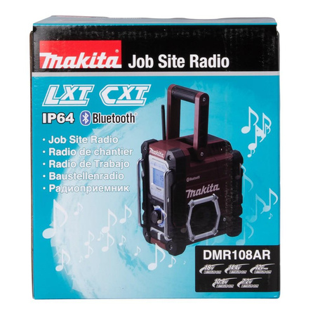 MAKITA DMR108AR Radio Budowlane bluetooth + zasilacz