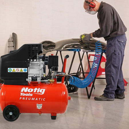 NOTIG N3420 KOMPRESOR OLEJOWY SPRĘŻARKA POWIETRZA 24L 1,5 KM