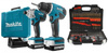 MAKITA DK1497 Zestaw Wkrętarka + Zakrętarka + 246pc