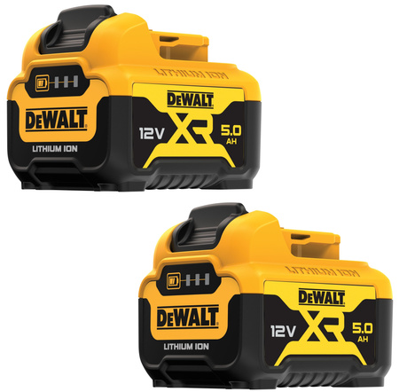 DeWALT DCS512P2 PILARKA TARCZOWA 12V 140mm 2x5,0Ah