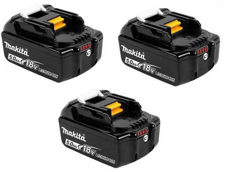 MAKITA DLX6105T ZESTAW NARZĘDZI 18V - 6 SZT + 3x5Ah + TORBA