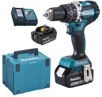 MAKITA DHP484RTJ WKRĘTARKA 18V + 2x5,0Ah + MAKPAC