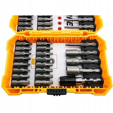 VERKE V39201 ZESTAW BITÓW BITY KOŃCÓWKI TORX IMBUS 42 szt