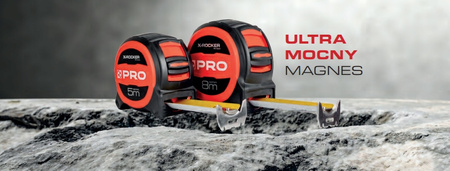 PRO MIARA X-Rocker 5M ZWIJANA METRÓWKA Z BLOKADĄ