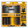 DEWALT DT70705 ZESTAW 40 SZT KOŃCÓWEK 1/4" SMALL TOUGH CASE+