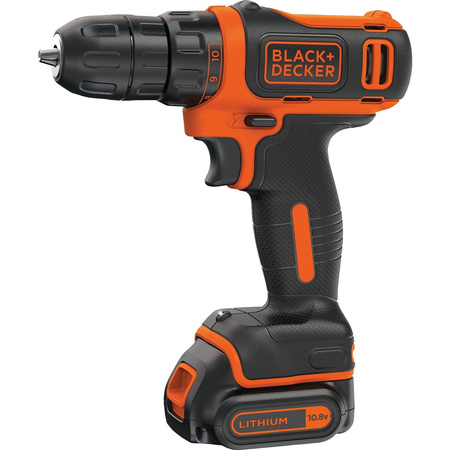 BLACK DECKER BDCDD12 WIERTARKO-WKRĘTARKA + 1,5Ah