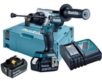 MAKITA DHP486RTJ WKRĘTARKA 18V UDAR 130Nm + 2x5,0Ah