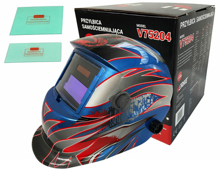 VERKE V75204 PRZYŁBICA MASKA SPAWALNICZA SAMOŚCIEMNIAJĄCA